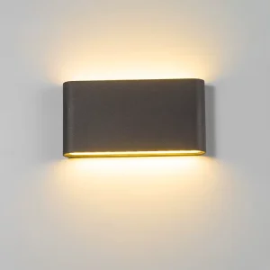 Garden LED Wall Light 6W Modern Indoor Outdoor Lamp