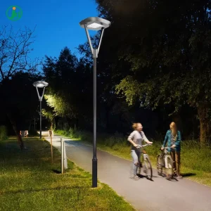 Garden Vintage Lamppost LED Lights 60W IP66 AC Road Landscape Outdoor Waterproof Pillar Post Lamp