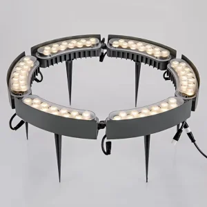 Gardencoin Outdoor Ring Tree Light LED Landscape Up Lighting for Tree
