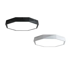 Geometric LED Ceiling Light 24W 300mm Diameter Easy Install