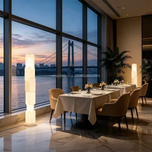 Geometric Standing Floor Lamp Dimmable LED Customizable Premium Hotel Restaurant Resort Decor Light Floor Lamp