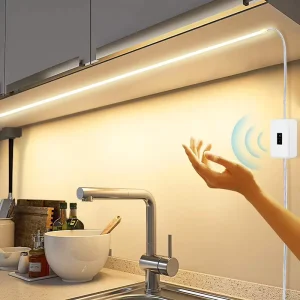Gesture Sensor Touchless Dimming USB COB Linear Cabinet Light