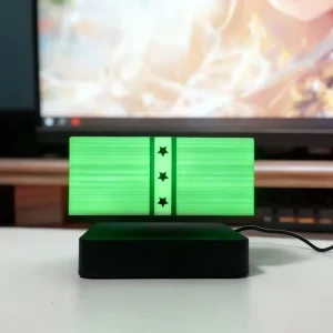 Gift Light Set Magnetic Levitating Money Lamp LED 3D Floating Night Light Colorful Emitting Plug In Desk Toy for Home Office