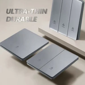 Glass Acrylic Household Appliance Wall Switches and Sockets