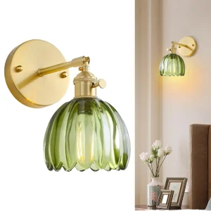 Glass Sconce Wall Light