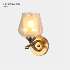 Glass Wall Lamps Modern Simple Personality LED Bedside Wall Lamps Living Room Dining Room Wall Decorative Lamps