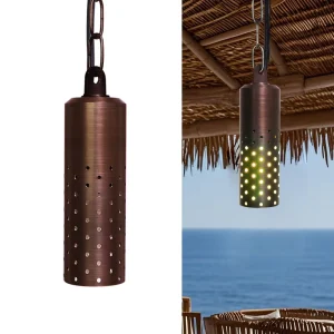 Gouly High Quality IP65 Smart RGBW Chasing Color Outdoor Hanging Light Landscape Pendant Warm Color Light