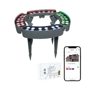 Gouly IP67 Tree Ring Light Led Tree Light Landscape Garden Lighting RGBW Smart App Control