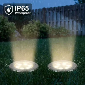 Gouly Premium Quality System UCS2904 Colorful LED Inground Light IP65 Underground Light With Smart App Control