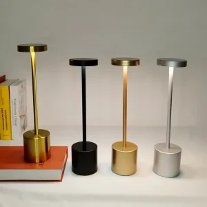H-Shaped Portable Charging Desk Lamp with Tri-Color Touch Control