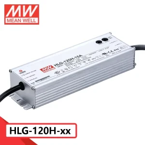 HLG-120H Series 120W 150W Constant-Current Constant-Voltage Waterproof LED Driver 12V 15V 20V 24V 30V 36V 42V 48V 54V