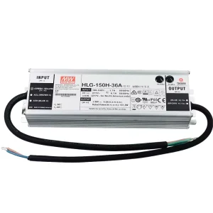 HLG-150H Series 150W 12V 15V 20V 24V 30V 36V 42V 48V 54V LED Power Supply Waterproof LED Driver for Grow Light