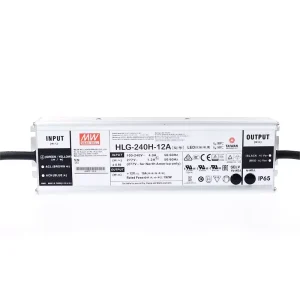 HLG-240H Series 240W 12V 15V 20V 24V 30V 36V 42V 48V 54V LED Power Supply Waterproof LED Driver for Grow Light