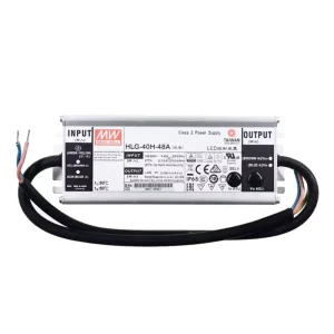 HLG-40H Series 40W 12V 15V 20V 24V 30V 36V 42V 48V 54V LED Power Supply Waterproof LED Driver for Grow Light