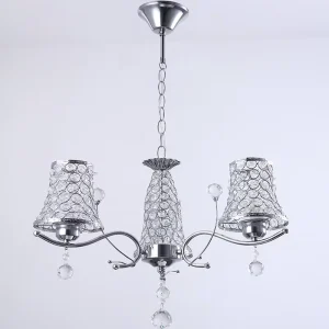 HOOYI Modern Crystal Pendent Pop Indoor Hotel Ceiling Lights