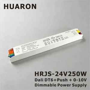 HRJS-250-24 DALI DT6 Bus 120 Resistor 2-Core Shielded Wire Derate 80% 220V LED Lighting Plastic