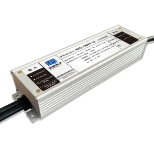 HXS-200PF-12 IP67 PFC Waterproof Slim Fanless High Efficiency LED Power Supply 200W 16.7A 12V AC DC LED Driver Transformer