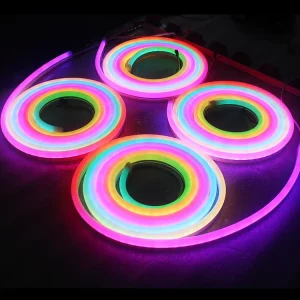 Heat-Resistant Waterproof LED Strip Light Silicone Rubber Micro Flex Neon White Light
