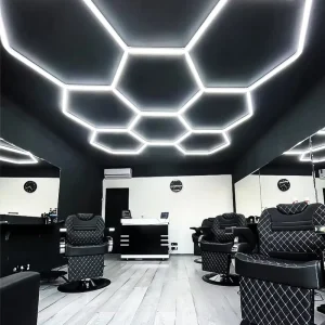 Hexagon LED Honeycomb Light Panels for Trade Show Booths and Displays