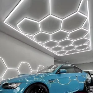 Hexagonal Led Light for Showroom Home Decoration 110V Honeycomb Lighting for Workshop