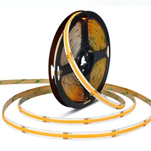 High Brightness 24V 10MM 528Led m 528 Cob Led Strip Light Cri 90+ Dot free Self adhesive Flexible Tiras Led Cob