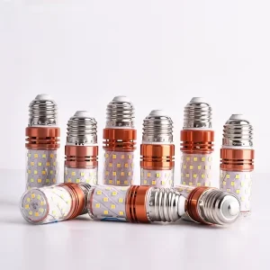 High Brightness Foco LED Lamp 12W 16W E27 E14 3000K 4000K 6500K Aluminum LED Corn Bulbs Light Chandelier Decor CRI 90 450 Lumens