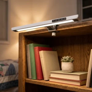 High CRI 95 LED Desk Lamp with Clamp 20W Professional Reading Light RG0 Flicker Free Modern Table Lamp with Study Timer