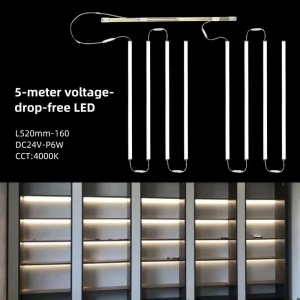High-CRI Motion Sensor LED Cabinet Light, Ultra-Thin and Linkable, for Kitchen and Display Lighting