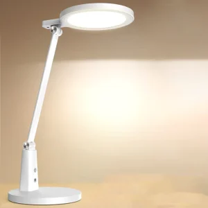High CRI Ra≥95 LED Desk Lamp 10W Professional Studio Light 3 Level Dimmable 3000K 6000K USB Table Lamp for Graphic Design