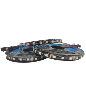 High-CRI WS2812B 60-LED 5V 5M Waterproof 5050 RGBIC Addressable LED Strip Light for Outdoor Use