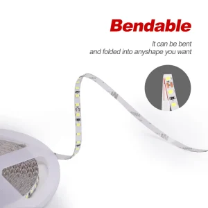 High Density 240 LEDs m Flexible 8mm SMD 2835 LED Strip Lights for Kitchen Cabinet Landscape Interior Decoration