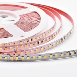High Density 24V LED Strip Light 8mm 196 LEDs m SMD 2835 Adhesive for Home Bar Festival Decoration