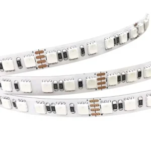 High-Density 4040 RGB LED Strip Light, 120 LEDs/m, 8mm PCB, Flexible RGB LED Ribbon for Home and Hotel Decoration