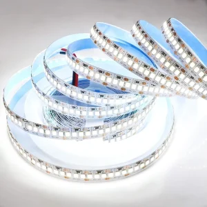 High Density SMD 2835 LED Strip DC12V 1200leds Non Waterproof IP20 3000K 4500K 6500K Smart Strip Lights