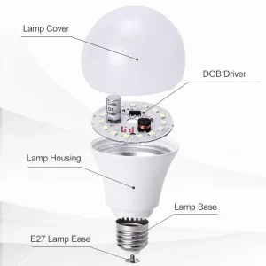 High Efficiency E27 B22 Base LED a Shaped Bulbs 5W AC Power Supply Price LED Light Bulbs