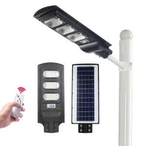 High-Lumen IP65 Integrated LED Solar Street Light with SMD LEDs