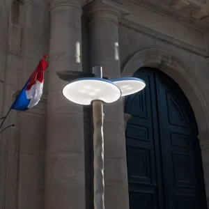 High Lumen Modern Waterproof Decorative Landscape Post Top Street Lights Outdoor Pole Light Garden Lamp