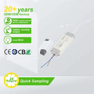 High Performance Indoor Rechargeable High Power Recessed Mounted Led Fire Emergency Light Driver Power Supply