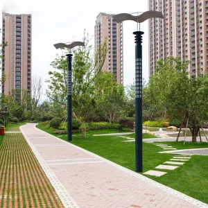 High Post Landscape Lamp Garden Park Decorative Post Top Lights Outside Stand Modern Design Pole Garden Lights