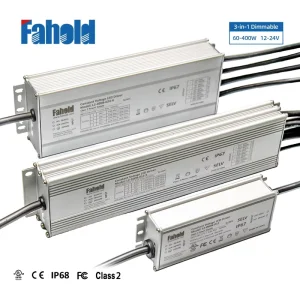 High Power Factor 60W/96W/120W/180W/192W/240W/300W/384W LED Driver >0.95