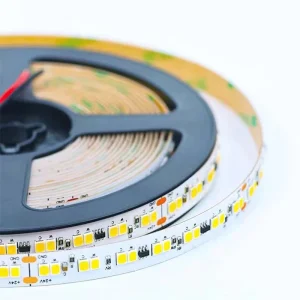 High Quality 2835 LED Strip 196LEDs m DC 24V 1800K to 3000K Dim to Warm Flexible Tape Light CRI 90 Dual Cable Dimming LED Strip