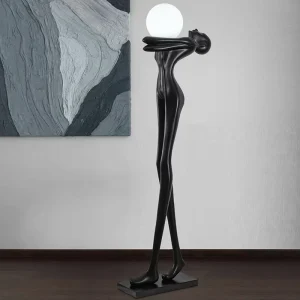 High Quality Arms Human Atmosphere Advanced Standing Desk Lamp Floor Lamp Bedroom Office Lustre Rechargeable Wireless