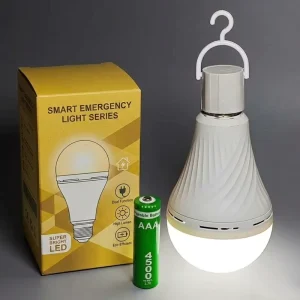 High Quality B22 E26 Battery Powered Lithium Removable LED Emergency Bulb 5W 8W Outdoor IP65 3 5 Hours Dimmable Ra90 6500K