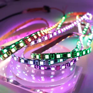 High Quality DC 12V UCS1903 SMD 5050 RGB LED Light Strip Programmable Addressable 60LEDs m APP Control Bedroom Wedding Party
