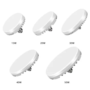High Quality E27 B22 15W 80W UFO Big Round LED Bulbs with 3000K 6500K Color Temp & 2 Year Warranty for Home