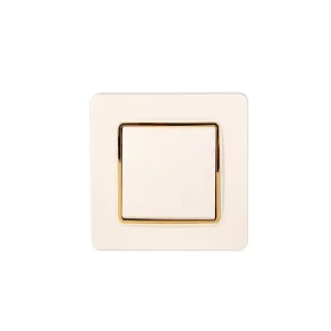 High Quality EU Standard Class 86 Type Grey Pc Panel German Electric Wall Switch Socket 16A