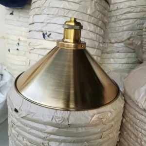 High Quality Guarantee Adjustable Height Hanging Black Golden Metal Ceiling Pendant Light
