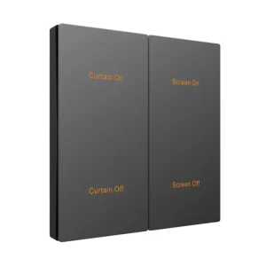 High Quality Hot Selling Light Control Switch Wall 2 Gang Power Wall Switch for Hotel