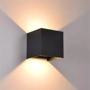 High Quality IP65 Aluminum Modern LED Wall Lamps Waterproof Up&down Garden Yard Light Outdoor Wall Lamp