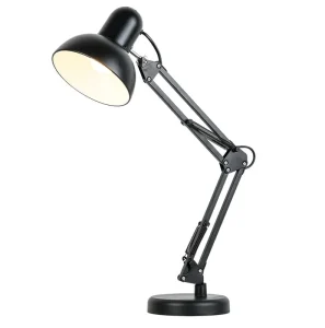 High Quality Light Adjustable Long Swing Arm Table Lamp E27 Bulb Metal Work Lamp Professional Modern Led Desk Lamps Reading